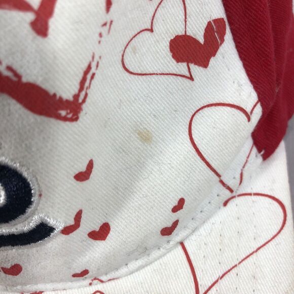 ST. LOUIS CARDINALS Fan Favorite Youth Kids Hat Valentine's Day Hearts MLB Cap - Picture 2 of 16
